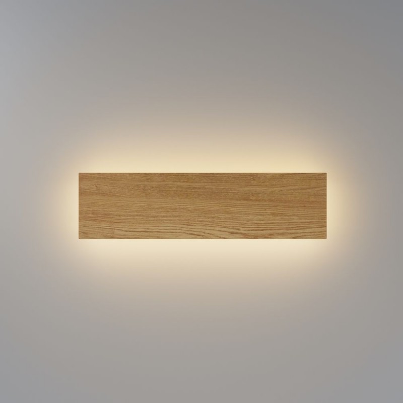 Maytoni-MOD461WL-L8BGK - Basic Texture - Wooden CCT Wall Lamp