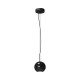 Maytoni-MOD461PL-01B - Basic Texture - Black Pendant with Black Marble