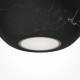 Maytoni-MOD461PL-01B - Basic Texture - Black Pendant with Black Marble