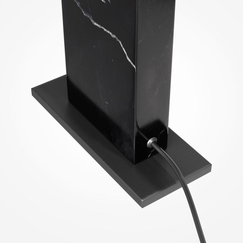 Maytoni-MOD467TL-L9B3K - Monumento - Black Marble LED Desk Lamp