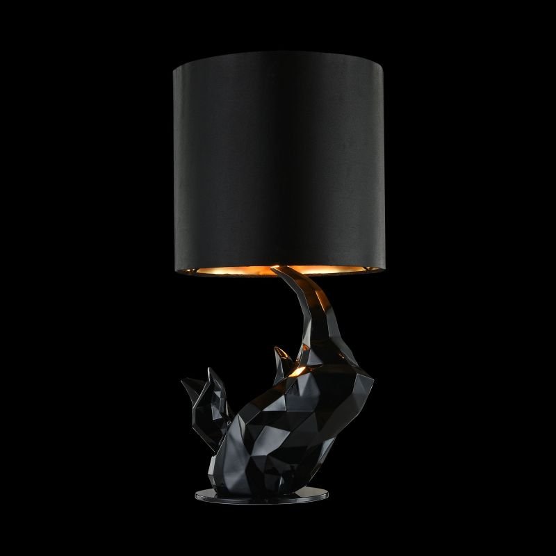 Table & Floor Lamp - Nashorn - Black Table lamp- Resin Maytoni-MOD470-TL-01-B - Nashorn - Black Table lamp- Resin