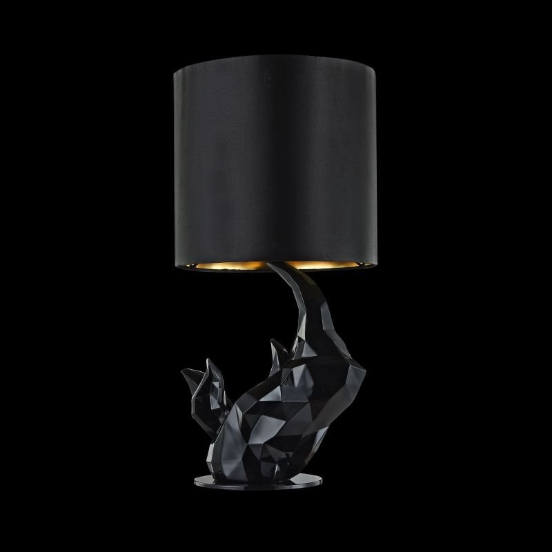 Table & Floor Lamp - Nashorn - Black Table lamp- Resin Maytoni-MOD470-TL-01-B - Nashorn - Black Table lamp- Resin