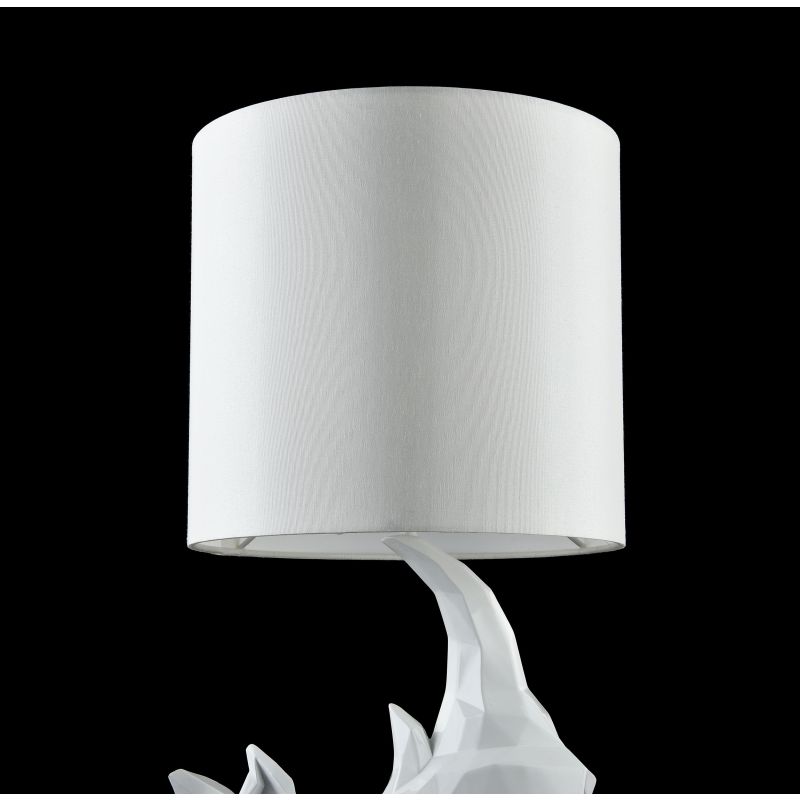 Table & Floor Lamp - Nashorn - White Table lamp- Resin Maytoni-MOD470-TL-01-W - Nashorn - White Table lamp- Resin