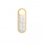 Blink - Gold CCT Wall Lamp with Decorative Pearl Mosaic