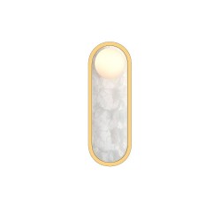 Blink - Gold CCT Wall Lamp with Decorative Pearl Mosaic