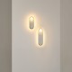 Maytoni-MOD473WL-L25BSK - Blink - Gold CCT Wall Lamp with Decorative Pearl Mosaic