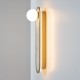 Maytoni-MOD473WL-L25BSK - Blink - Gold CCT Wall Lamp with Decorative Pearl Mosaic