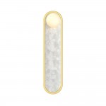 Blink - Gold CCT Wall Lamp with Decorative Pearl Mosaic