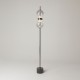 Maytoni-MOD478FL-L15B3K - Double Moon - Black LED Floor Lamp with Smoked Glass