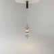 Maytoni-MOD478PL-L8B3K - Double Moon - Black LED Pendant with Smoked Glass