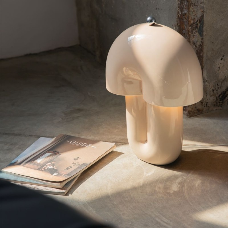 Maytoni-MOD479TL-L14BG3K - Hope - Beige Ceramic LED Table Lamp
