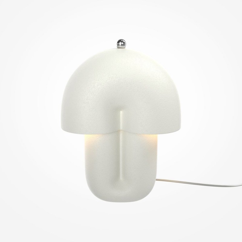 Maytoni-MOD479TL-L14W3K1 - Hope - White Ceramic LED Table Lamp