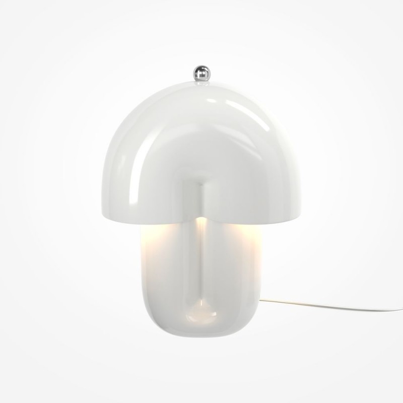 Maytoni-MOD479TL-L14W3K - Hope - White Ceramic LED Table Lamp