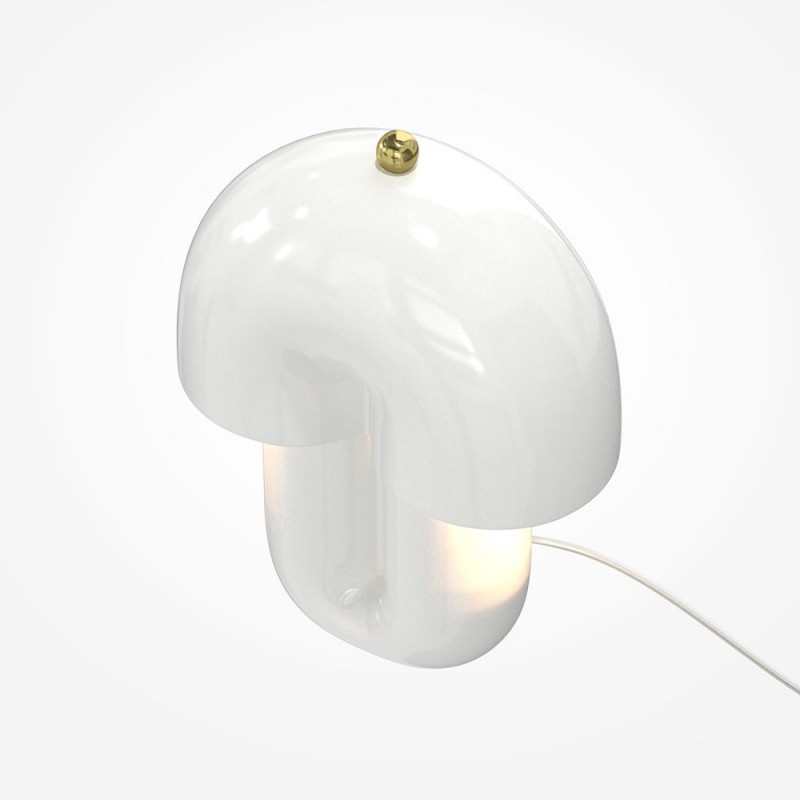 Maytoni-MOD479TL-L14W3K - Hope - White Ceramic LED Table Lamp