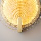 Maytoni-MOD481WL-L5BS3K - Regatta - Brass LED Wall Lamp with Decorative Glass