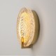 Maytoni-MOD481WL-L8BS3K - Regatta - Brass LED Wall Lamp with Decorative Glass