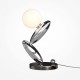 Maytoni-MOD482TL-L6PT3K - Resonance - Platinum LED Table Lamp with White Opal Glass