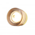 Olo - Brass CCT Wall Lamp with Textured Amber Glass