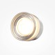 Maytoni-MOD493WL-L6PTK2 - Olo - Satin Platinum CCT Wall Lamp with Textured Glass