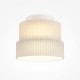 Maytoni-MOD496CL-L12WK - Scala - White LED Ceiling Lamp with Ribbed White Glass