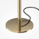 Maytoni-MOD496TL-L12BZK - Scala - Bronze LED Table Lamp with Ribbed Amber Glass