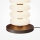 Maytoni-MOD497FL-L19BRK - Nuvem - Brown LED Floor Lamp with White Opal Glass