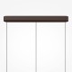 Maytoni-MOD497PL-L23BRK - Nuvem - Brown 3 Light LED over Island Fitting with White Opal Glass
