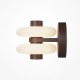 Maytoni-MOD497WL-L8BRK - Nuvem - Brown LED Wall Lamp with White Opal Glass