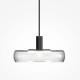 Maytoni-MOD498PL-L13BK - Float - Black LED Pendant with Clear Glass
