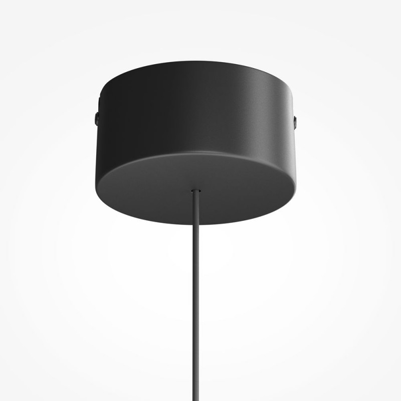 Maytoni-MOD498PL-L13BK - Float - Black LED Pendant with Clear Glass