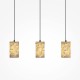 Maytoni-MOD499PL-03B - Maris - Black 3 Light over Island Fitting with White Seashells