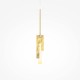Maytoni-MOD499PL-L6GK - Maris - Gold LED Pendant with White Seashells