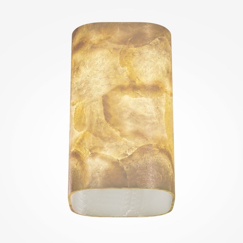 Maytoni-MOD499WL-01G - Maris - Gold Wall Lamp with White Seashells