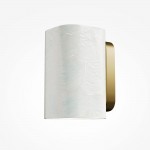 Maris - Gold Wall Lamp with White Seashells
