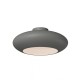 Maytoni-MOD507CL-L12GRK - Aros - Grey LED Semi Flush