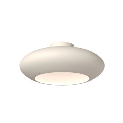 Aros - White LED Semi Flush