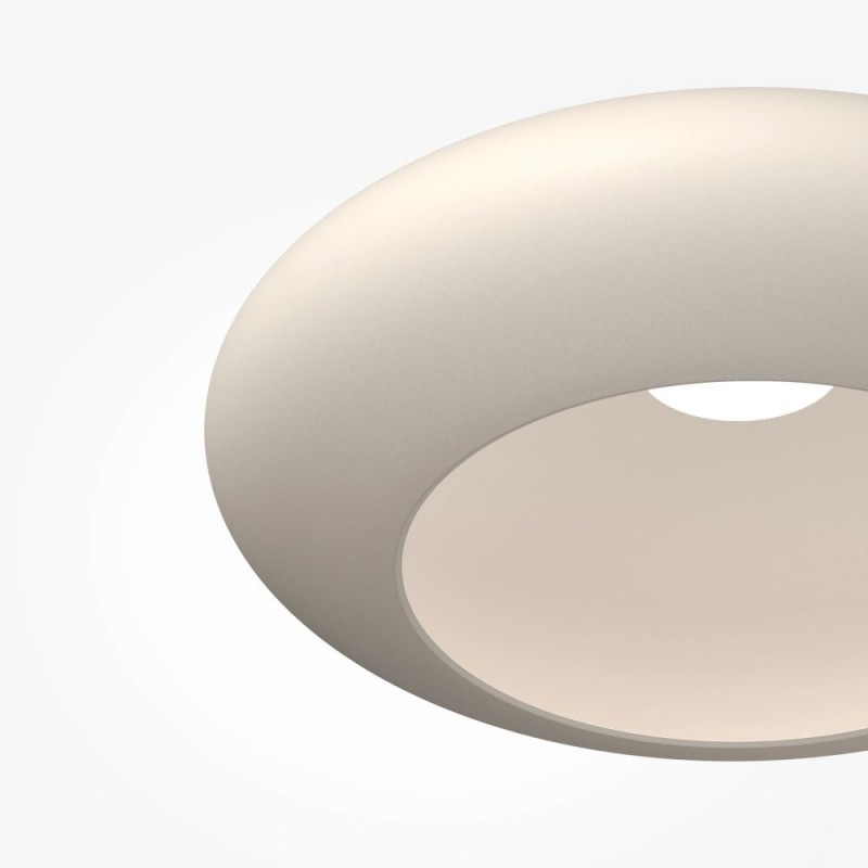 Maytoni-MOD507CL-L12WK - Aros - White LED Semi Flush