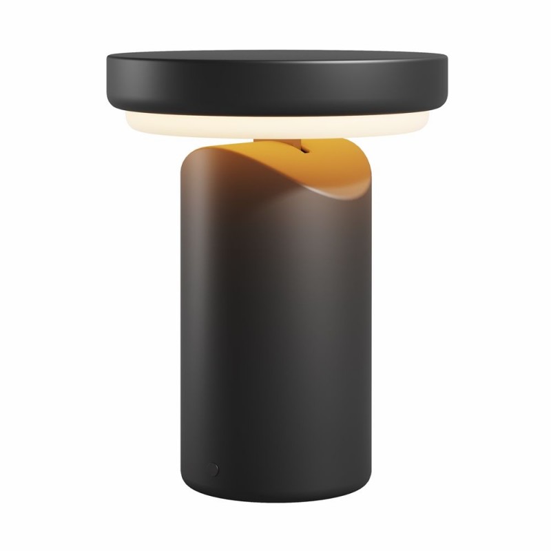 Maytoni-MOD508TL-L5BK - Topo - Rechargeable & Rotatable Black LED Table Lamp