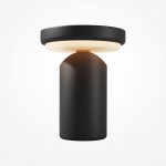 Topo - Rechargeable & Rotatable Black LED Table Lamp