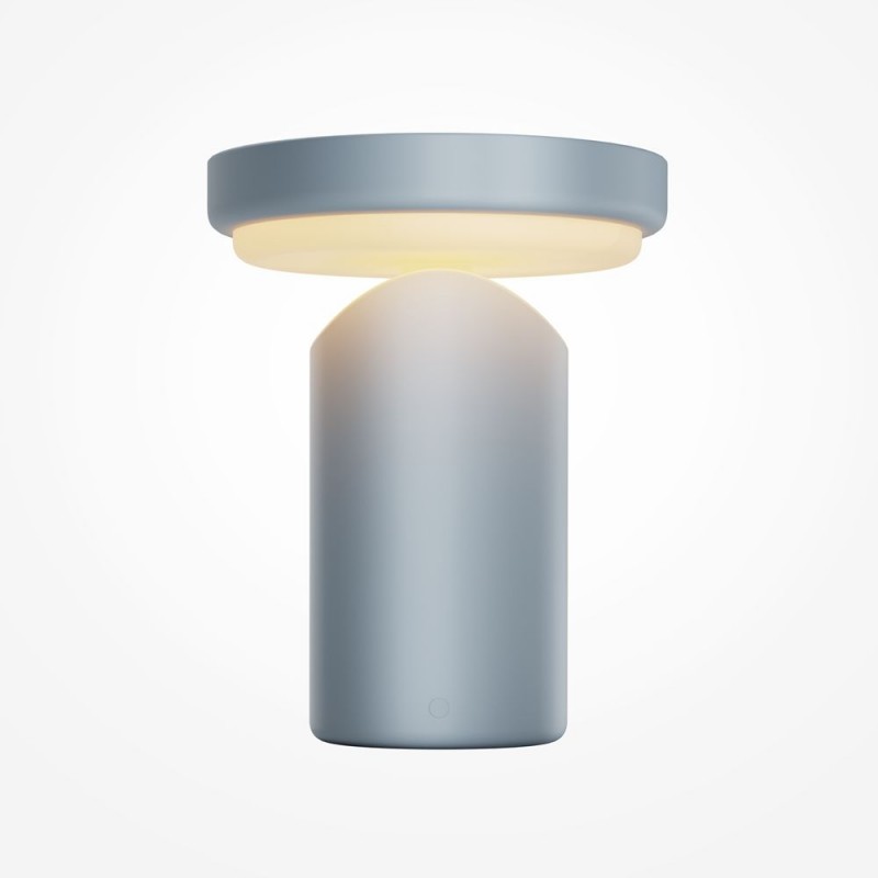 Maytoni-MOD508TL-L5BLK - Topo - Rechargeable & Rotatable Blue LED Table Lamp