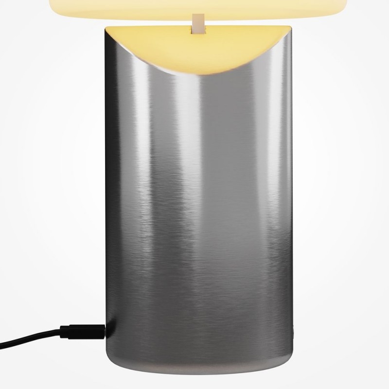 Maytoni-MOD508TL-L5GRK - Topo - Rechargeable & Rotatable Grey LED Table Lamp