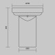 Maytoni-MOD508TL-L5GRK - Topo - Rechargeable & Rotatable Grey LED Table Lamp