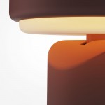 Topo - Rechargeable & Rotatable Red LED Table Lamp