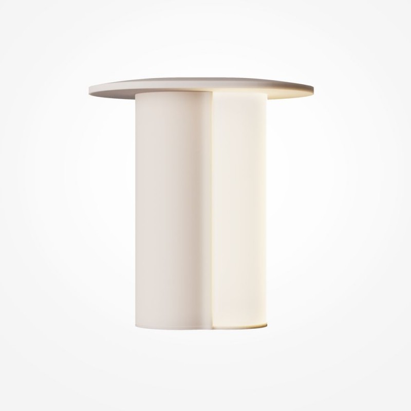 Maytoni-MOD510TL-L1,5BGK - Asym - Rechargeable Beige & White LED Table Lamp