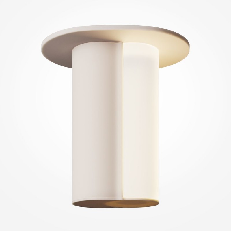 Maytoni-MOD510TL-L1,5BGK - Asym - Rechargeable Beige & White LED Table Lamp