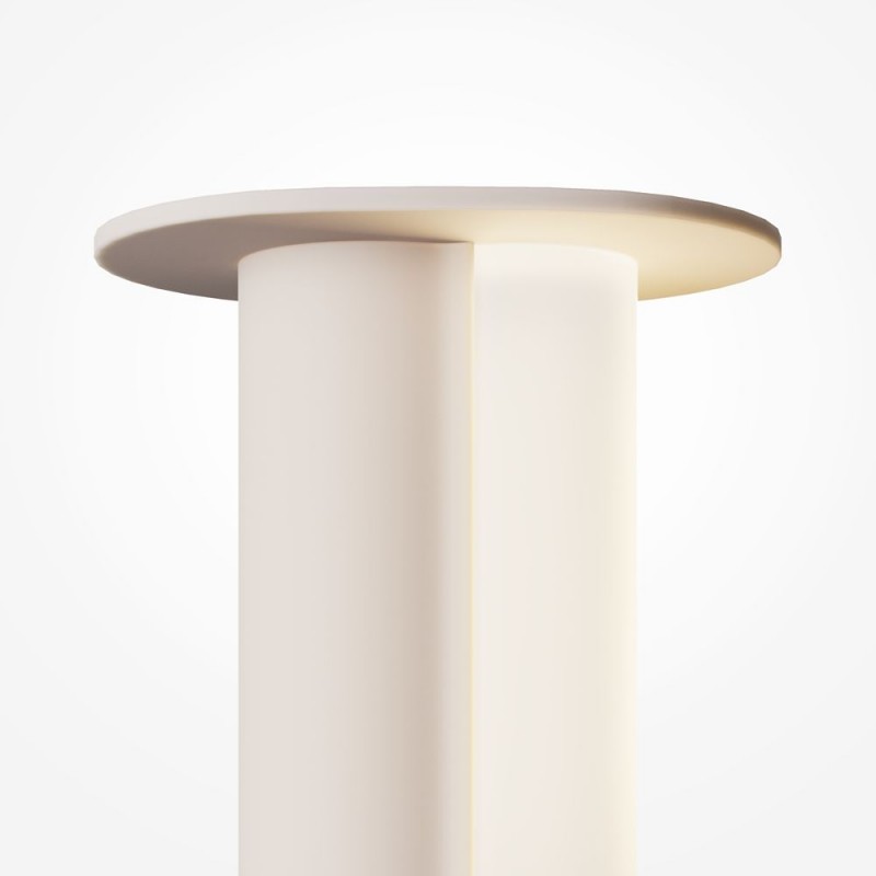 Maytoni-MOD510TL-L1,5BGK - Asym - Rechargeable Beige & White LED Table Lamp
