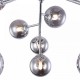 Maytoni-MOD545PL-12CH - Dallas - Chrome 12 Light Ceiling Lamp with Smoked Mirrored Glass