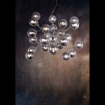 Dallas - Chrome 24 Light Centre Fitting with Smoked Mirrored Glass Dallas - Chrome 24 Light Centre Fitting with Smoked Mirrored Glass