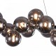 Maytoni-MOD547PL-25CH - Dallas - Chrome 25 Light over Island Fitting with Smoked Mirrored Glass