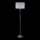 Table & Floor Lamp - Miraggio - White Fabric with Chrome & Crystal Floor Lamp Maytoni-MOD602-FL-01-N - Miraggio - White Fabric with Chrome & Crystal Floor Lamp